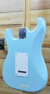 Nouveau Fender Vintera'50s Stratocaster Modifié Daphné Bleu Avec Gigbag