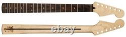 Nouveau Mighty Mite Fender LIC Stratocaster Strat Neck Rosewood Jumbo Frets Mm2929-r