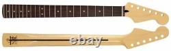 Nouveau Mighty Mite Fender License Stratocaster Strat Neck Vintage Rosewood Mm2900vt