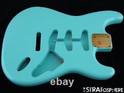 Nouveau Organe De Remplacement Pour Stratocaster Fender, Bleu Daphné De Frêne Rôti