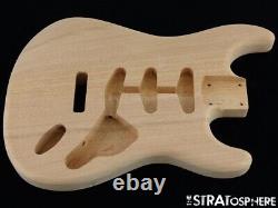 Nouveau Organe De Remplacement Pour Stratocaster Fender Strat, Acajou, Naturel Non Fini