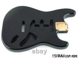 Nouveau Organe De Remplacement Pour Stratocaster Strat, Alder, Noir