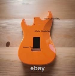 Nouveau corps Strat pour guitare Fender Stratocaster en aulne, laqué orange capri