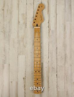 Nouveau manche Fender Stratocaster en érable torréfié (674)