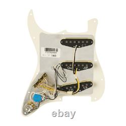 Nouveau pickguard pré-câblé Fender Eric Johnson Stratocaster Parchment 8 trous