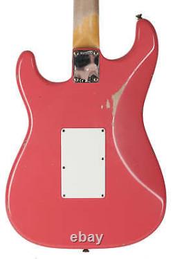 Nouvelle Boutique Personnalisée Fender 1960 Relic Floyd Rose Stratocaster Fiesta Red