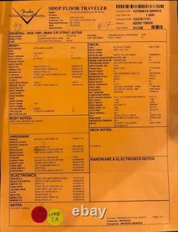 Nouvelle Fender CS 1965 Stratocaster Journeyman Vieilli 3 Tons Sunburst