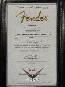 Nouvelle Fender Custom Shop Stratocaster Relic Dual Mag des années 60, Candy Tangerine
