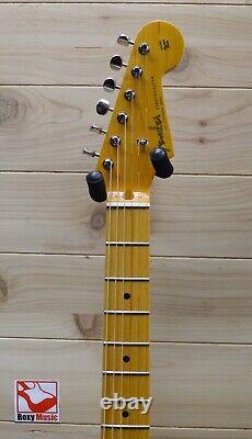 Nouvelle Fender MIJ JV Modifiée Stratocaster des années 50 HSS 2 Color Sunburst avec Gigbag