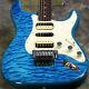 Nouvelle Fender / Michiya Haruhata Stratocaster Caribbean Blue Trans 2022 Jd22021053