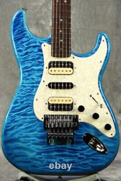 Nouvelle Fender / Michiya Haruhata Stratocaster Caribbean Blue Trans 2022 JD22021053