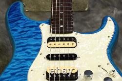 Nouvelle Fender / Michiya Haruhata Stratocaster Caribbean Blue Trans 2022 JD22021053