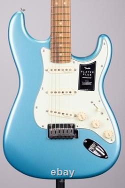 Nouvelle Fender Player Plus Stratocaster Opal Spark avec étui souple