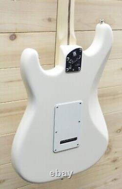 Nouvelle guitare électrique Fender Jeff Beck Signature Stratocaster en blanc olympique avec étui