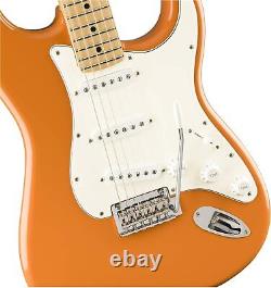 Nouvelle guitare électrique Fender Player Series Stratocaster Polar Capri Orange