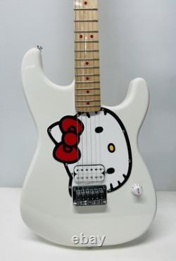 Nouvelle guitare électrique Squier x Hello Kitty Stratocaster blanche avec housse de transport gratuite SH