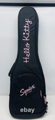 Nouvelle guitare électrique Squier x Hello Kitty Stratocaster blanche avec housse de transport gratuite SH