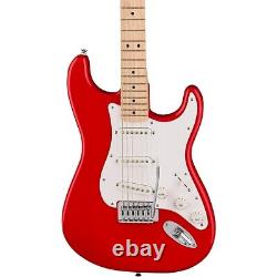 Pack de guitare Squier Sonic Stratocaster LE avec manche en érable et ampli Frontman 10G Rouge Torino