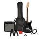 Pack Guitare Squier Affinity Stratocaster Hss Avec Ampli 15g &ndash; Gris Anthracite M&eacute;tallis&eacute;