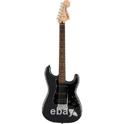Pack guitare Squier Affinity Stratocaster HSS avec ampli Frontman – Charcoal Frost Metal