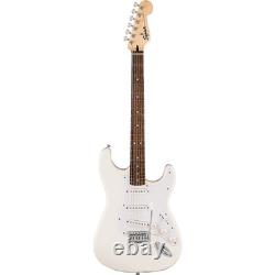 Pack guitare Squier Sonic Stratocaster LE avec amplificateur Fender Frontman 10G Blanc arctique