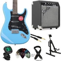 Pack guitare électrique Squier Sonic Stratocaster et ampli Fender California