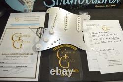 Pickguard pour Fender Stratocaster Loaded Silver Beatle avec micros NAMM Select