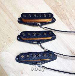 Pickups à enroulement manuel Fender Stratocaster Jalapeno Poppers en laque potée