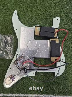 Plaque de protection Fender Noventa chargée. Micros MP-90. VERT MENTHE. Livraison gratuite