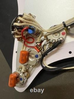 Plaque de protection personnalisée pour Stratocaster, équipée de micros avec sélecteur à 7 positions