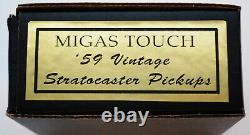 Pour Stratocaster'59 Vintage Pickups Set Hand Wound Par Migas Touch Strat