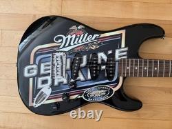 Promotion édition limitée Miller Genuine Draft Fender Squier Stratocaster