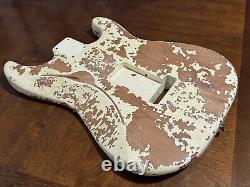 RELIC Fender American Classic 60 Stratocaster Gaucher des Années 1960 Corps Blanc Olympique