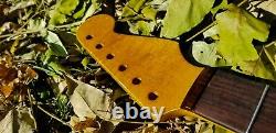 Relic Fender Stratocaster Strat Neck W Aged Clay Inlays Custom Sro C Par Django