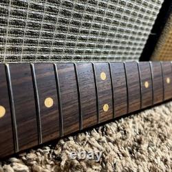 Relique Fender Stratocaster Manche RI Custom SRO62 Placage AllParts avec Incrustation en Argile Vieillie