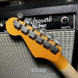 Relique Fender Stratocaster Manche RI Custom SRO62 Placage AllParts avec Incrustation en Argile Vieillie