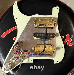 SH GuitarWorks Pickguard chargé pour Stratocaster custom HSH avec micros Alnico 5 et électronique USA SH GuitarWorks Pickguard chargé pour Stratocaster custom HSH avec micros Alnico 5 et électronique USA