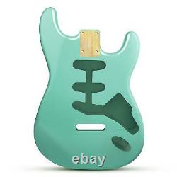 Seafoam Green Fender Stratocaster Compatible Guitar Body 2 Piece Alder