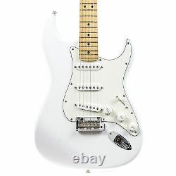 Série Fender Player Stratocaster Maple Polar White