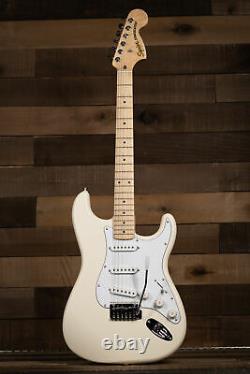 Série Squier Affinityt Stratocaster, Maple Fb, White Pickguard, Olympic
