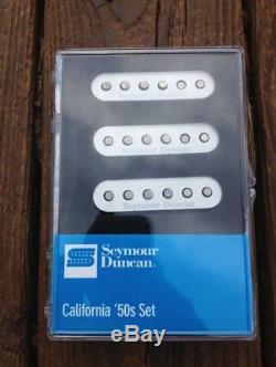 Seymour Duncan Ssl-1 Californie 50 De Single Coil Set Fender Stratocaster Blanc