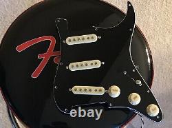 Sh Guitarworks Custom Stratocaster Sss Charged Pickguard Alnico 5 USA Electronics