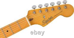 Squier 40e Anniversaire Strat Édition Vintage Satiné Sunburst 2 Couleurs