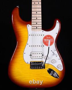 Squier Affinity Series Stratocaster FMT HSS, Sienna Sunburst