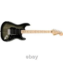 Squier Affinity Series Stratocaster Fmt Hss Guitare Électrique, Maple, Black Burst