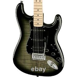 Squier Affinity Series Stratocaster Fmt Hss Maple Fingerboard Guitar Black Burst