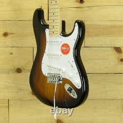 Squier Affinity Series Stratocaster, Maple Fingerboard, 2 Couleurs Sunburst