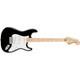 Squier Affinity Series T Stratocaster, Touche En érable, Noir, 0378002506