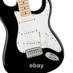 Squier Affinity Series T Stratocaster, Touche en érable, Noir, 0378002506