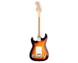 Squier Affinity Stratocaster Junior HSS Open Box 3-Color Sunburst avec touche en laurier